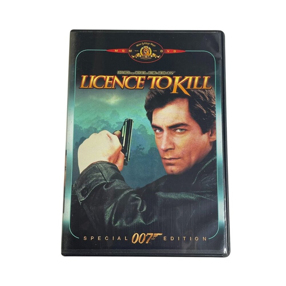 Licence to Kill 007 James Bond Spy Action DVD 1989 PG 13 u Timothy Dalton Robert